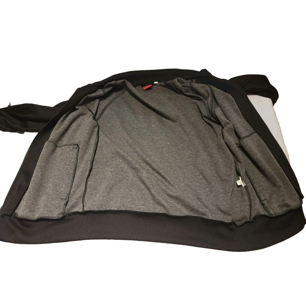 Puma T7 Black Track Jacket Full Zip Gold Foil Branding Front Zipper Pockets Rare - Picture 16 of 16